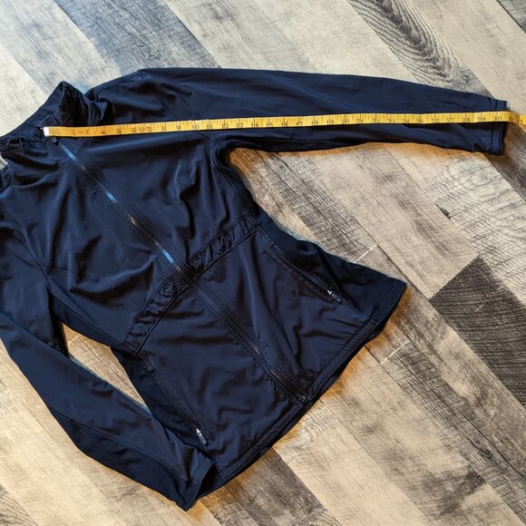 Lululemon Round Trip Jacket Black Full Zip - Picture 7 of 8
